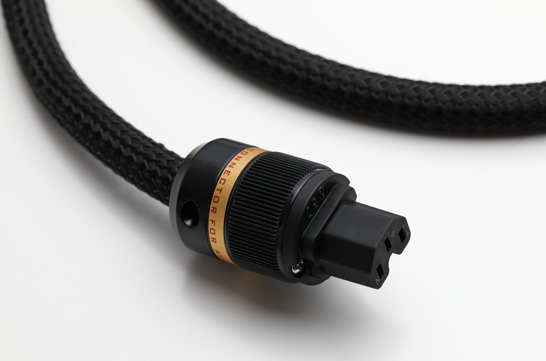 GUSTARD 02 99.998% OFC oxygen free copper American Standard power cable Equipped with a copper Rhodium plating plug