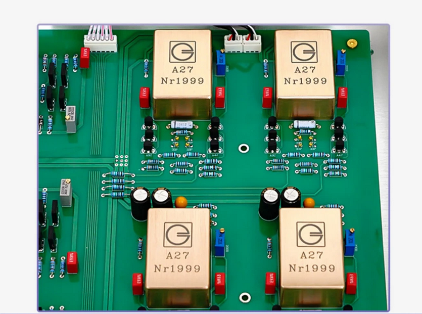 Latest Upgrade Refer Swiss GOLDMUND 27 Circuit With Remote Control Preamp 4 Sets of input / 1 Set of Output (RCA socket)NR:95DB