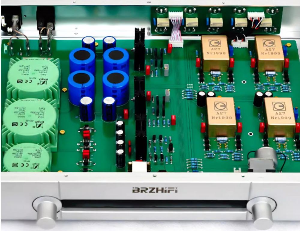 Latest Upgrade Refer Swiss GOLDMUND 27 Circuit With Remote Control Preamp 4 Sets of input / 1 Set of Output (RCA socket)NR:95DB