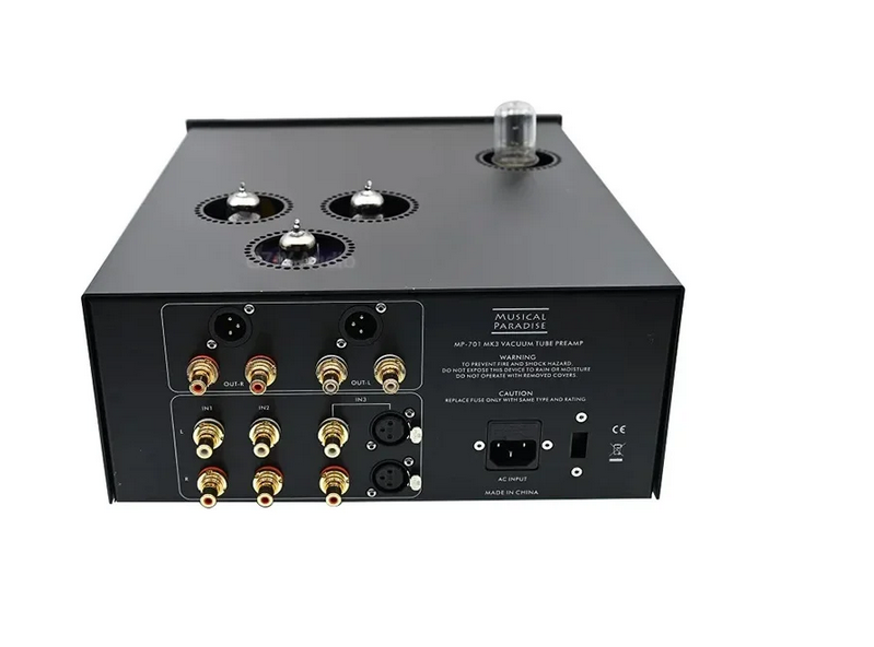 Remote Control version 2024 Musical Paradise MP-701 MK3 Electron Tube Preamp Pre Amplifier Best Preamplifier Match For FM300A Power Amplifier