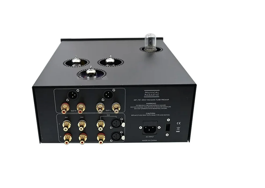 Remote Control version 2024 Musical Paradise MP-701 MK3 Electron Tube Preamp Pre Amplifier Best Preamplifier Match For FM300A Power Amplifier