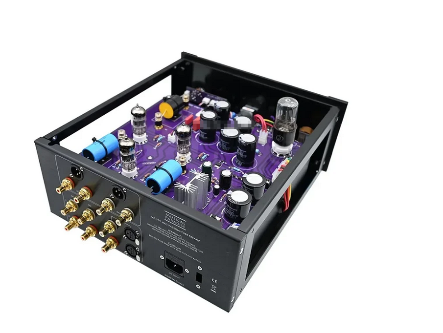 Remote Control version 2024 Musical Paradise MP-701 MK3 Electron Tube Preamp Pre Amplifier Best Preamplifier Match For FM300A Power Amplifier