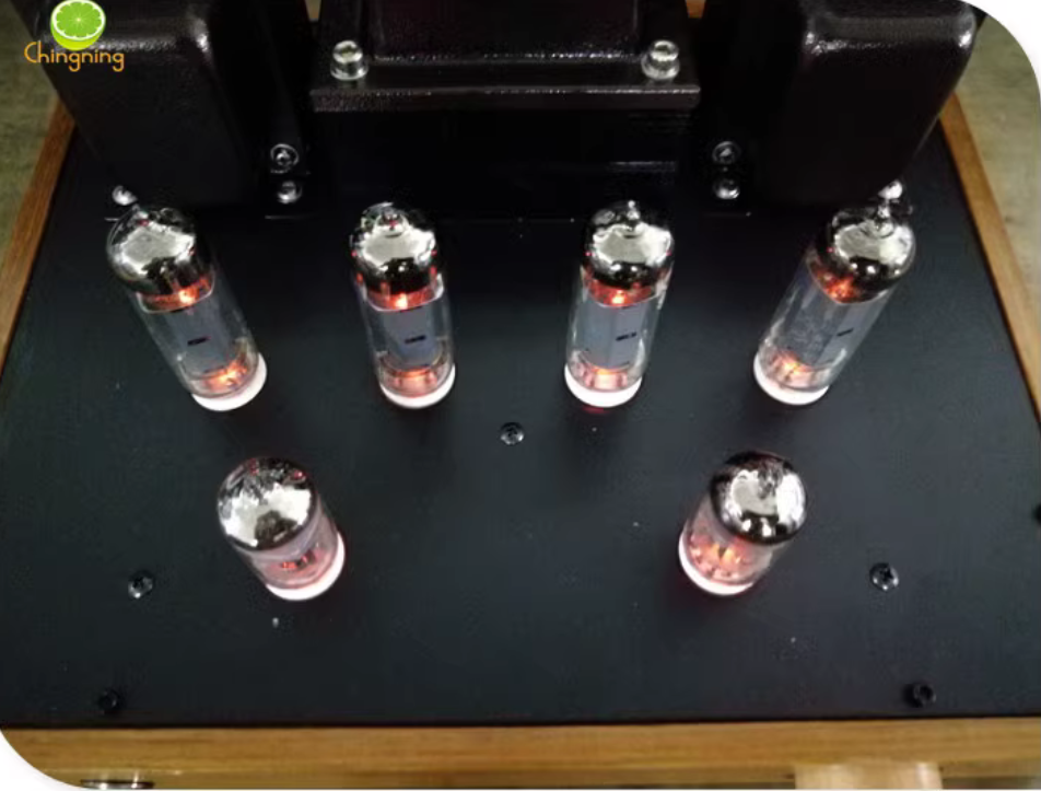 Dynaco 6P14/EL84  push-pull circuit amplifier tube amp 12AX7 push wooden box amplifier sound quality 10W*2