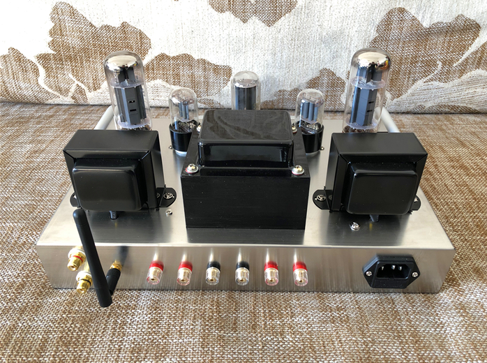 6H8C EL34 VU meter Sparta X1 HiFi Vacuum Tube Power Amplifier DIY kit finished amp for choose