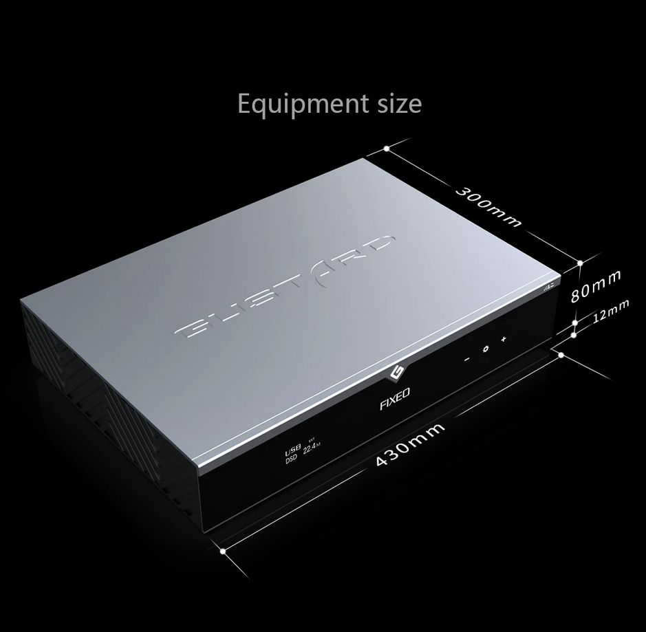 GUSTARD DAC-X30 Bridge Network Streaming Decoder ESS9039SPRO X 4 DAC Support ROON Airplay, UPnP, NAA, Spotify Preamplifier