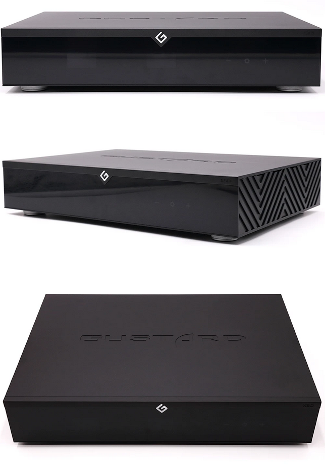 GUSTARD DAC-X30 Bridge Network Streaming Decoder ESS9039SPRO X 4 DAC Support ROON Airplay, UPnP, NAA, Spotify Preamplifier