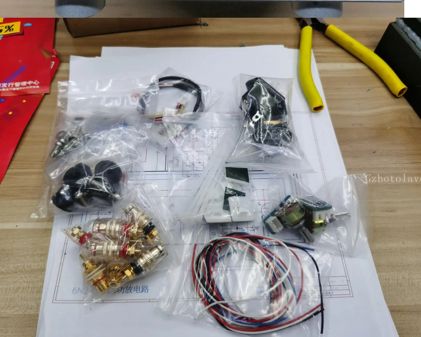 6P1 6N2 5Z2P single-ended class A tube amplifier VU meter power amplifier HIFI finished kit diy power amplifier 3.2W+3.2W