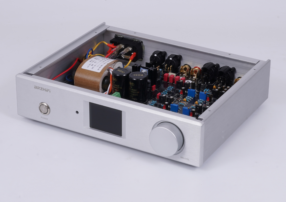 Reference Marantz Circuit for HDAM HI-END fully balanced preamplifier with Infrared remote control