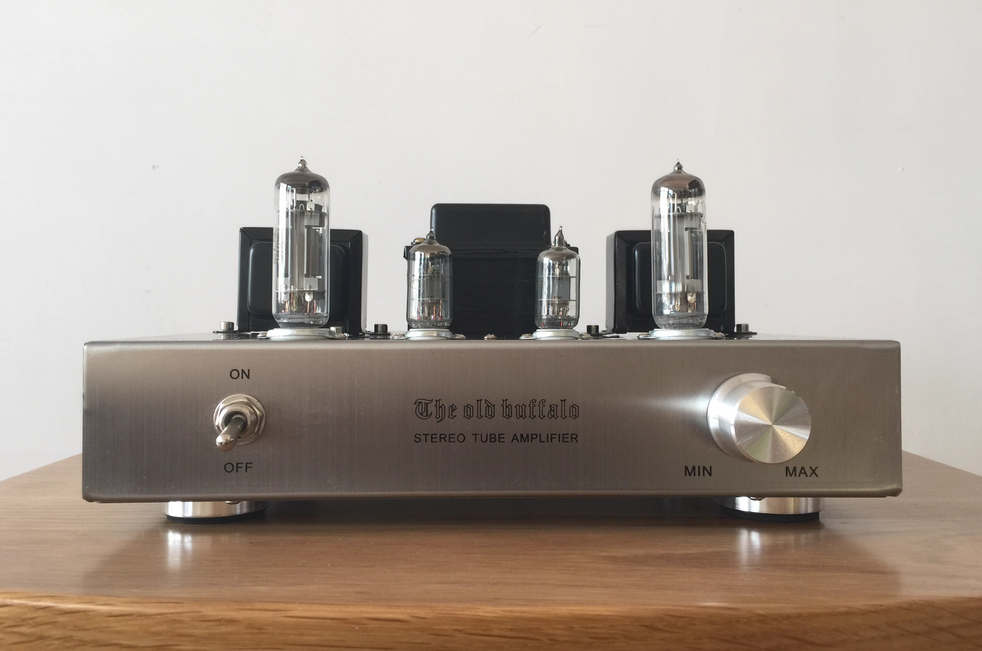 6C19 electronic tube power amplifier silver wire manual scaffolding, full sound like 300B Input sensitivity: 500mV--2000mV