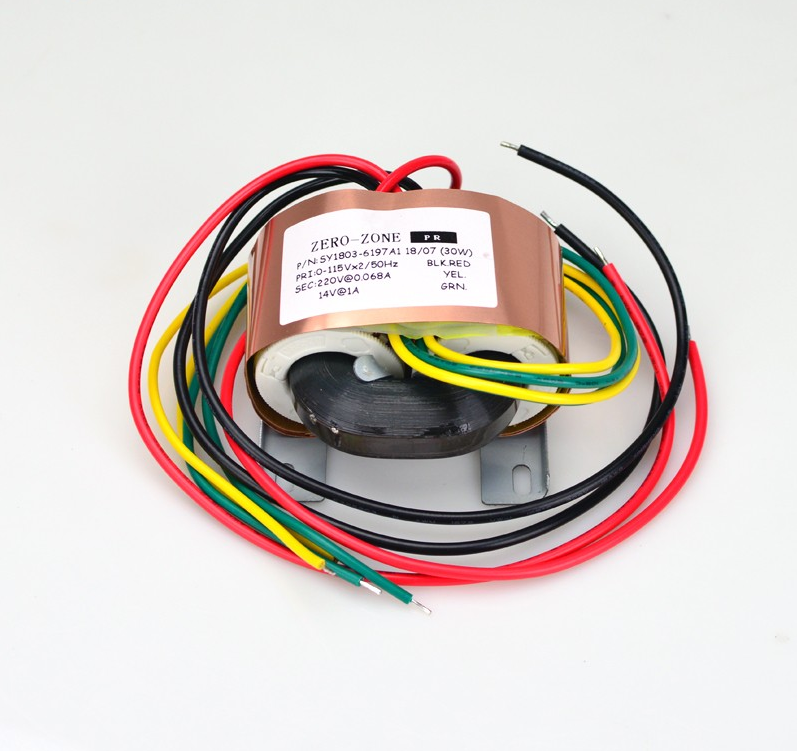 30W Pure Copper R-type Transformer Output: 0-220V 0-14V For Tube Preamp