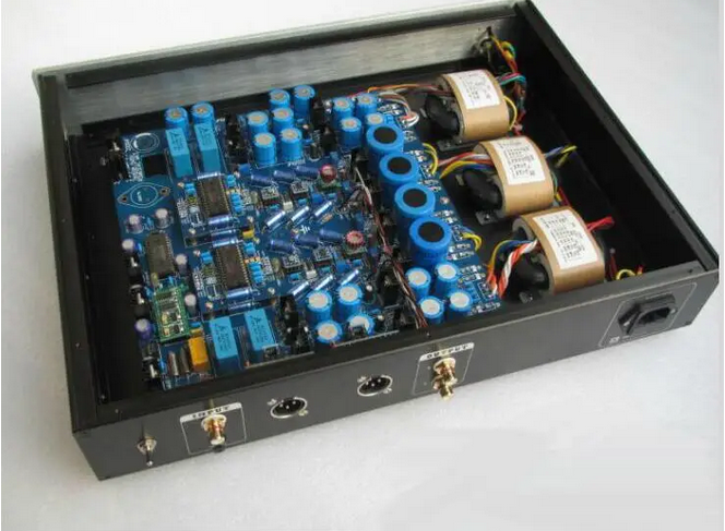 PCM63 finished amplifier decoder high end decoder DIR9001+DF1700+PCM63PK *4: BUF03+OPA627+AD797 chips