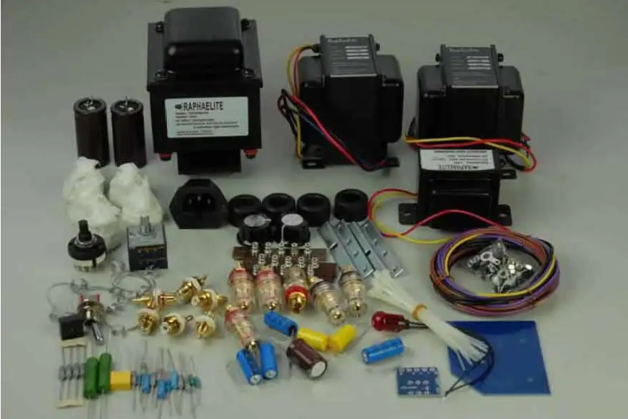 Raphael 6L6 tube single ended tube amplifier diy kit can be replaced with 6V6 KT66 EL34, etc.