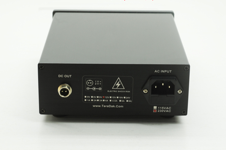 TeraDak DC-100W icon AMP 15V/5A Upgrade linear power supply HIFI DIY PSU
