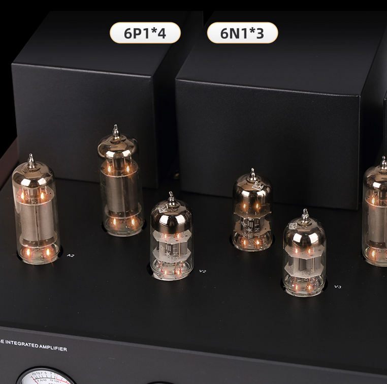 Nobsound DA7 Bluetooth HiFi stereo 12W*2 tube amplifier with 6P1+6N1