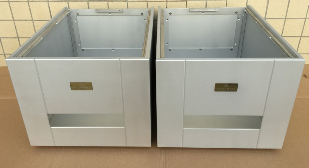 Full aluminum HIFI DIY amplifier chassis Can install Goldmund Telos600 circuit