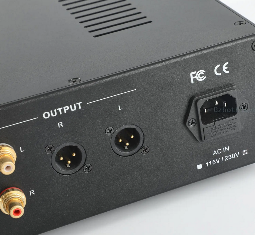 New arrive remote control ARC fully balanced tube preamplifier 6N11+ECC82 tube amplifier good sound