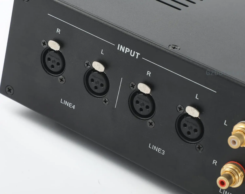 New arrive remote control ARC fully balanced tube preamplifier 6N11+ECC82 tube amplifier good sound