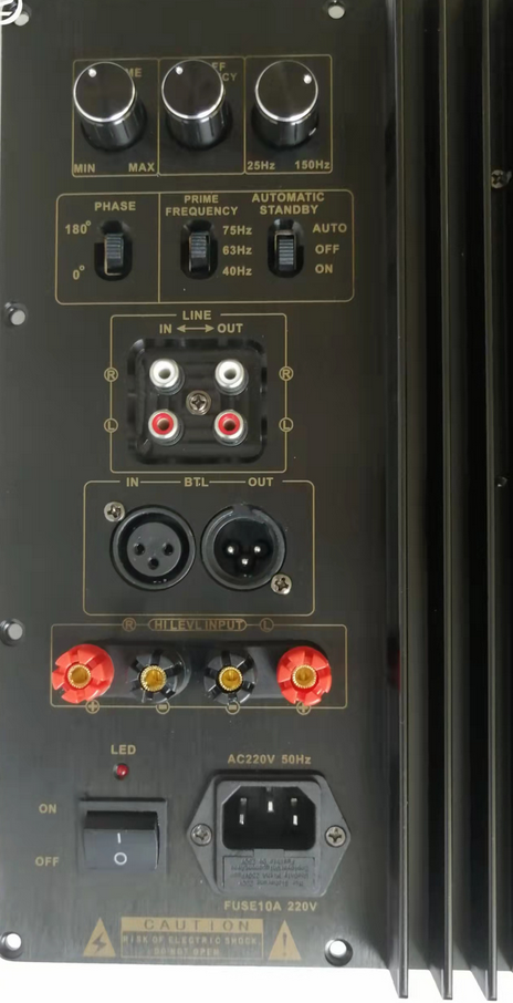 Super power 1000W active subwoofer amplifier board ,low pass filter subwoofer ,subwoofer power amplifier