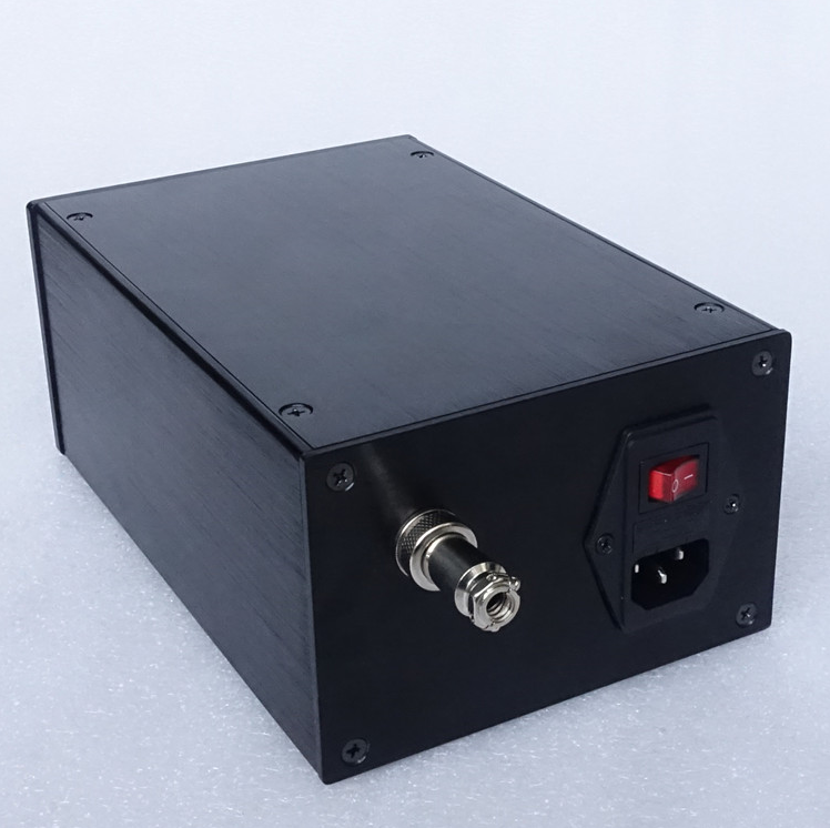 BZ1409P black full aluminum power supply chassis Isolation PSU case Multi purpose enclosure