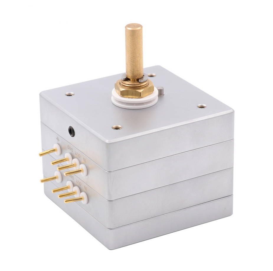 EIZZ Stereo 33 level volume potentiometer Japanese AMRS resistor divided pressure step freezing version