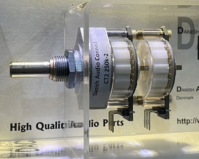 Original DACT potentiometer from Denmark 24 speed dual stereo stepper type 50K 100K 250K optional