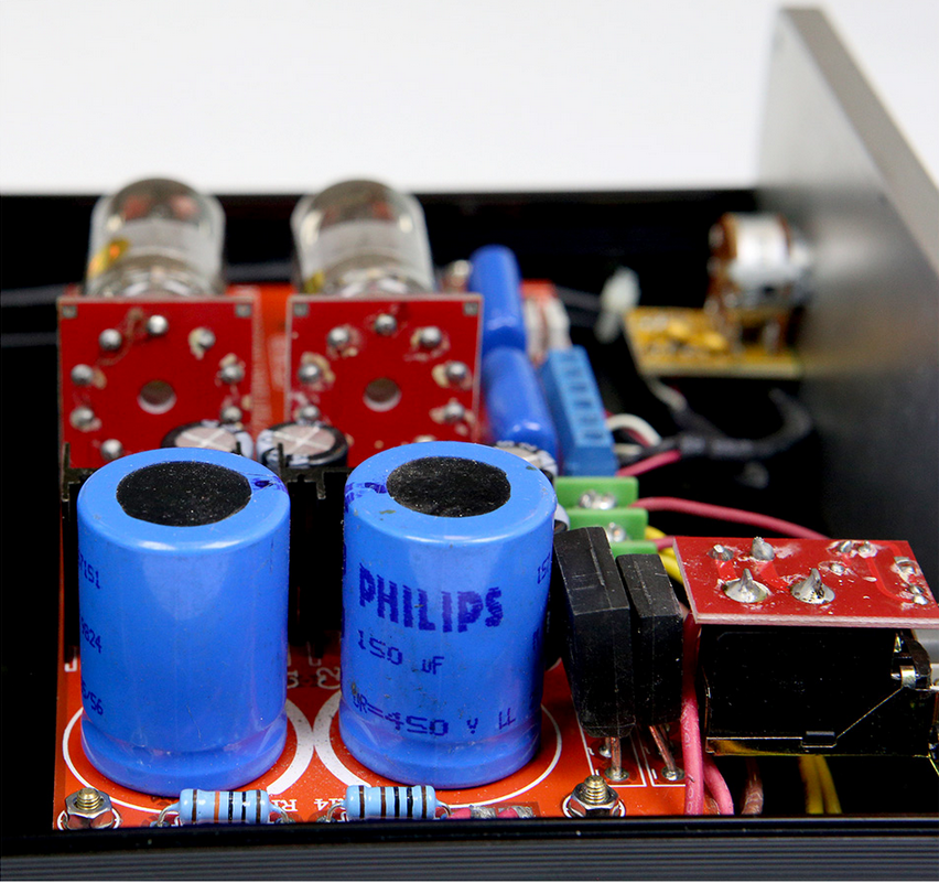 6N3/GE5670 HIFI SRPP circuit electronic tube preamplifier match Ultra thin aluminum chassis
