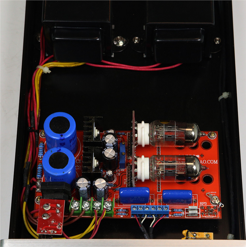 6N3/GE5670 HIFI SRPP circuit electronic tube preamplifier match Ultra thin aluminum chassis