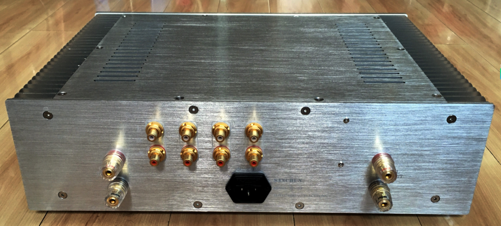 Refer to BRYSTON 3B circuit HIFI DIY stereo 150W*2 class AB power amplifier with remote control