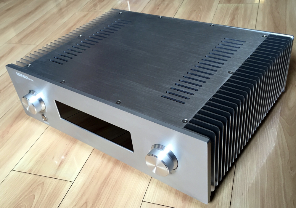 Refer to BRYSTON 3B circuit HIFI DIY stereo 150W*2 class AB power amplifier with remote control