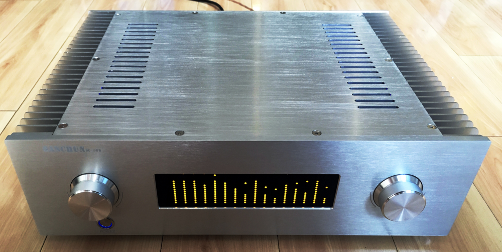 Refer to BRYSTON 3B circuit HIFI DIY stereo 150W*2 class AB power amplifier with remote control