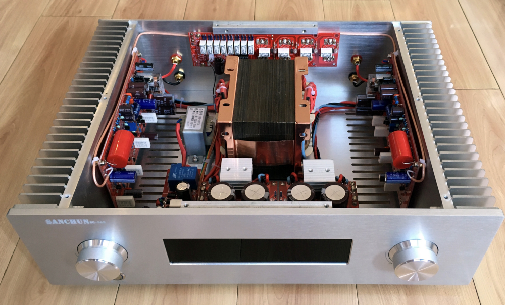 Refer to BRYSTON 3B circuit HIFI DIY stereo 150W*2 class AB power amplifier with remote control