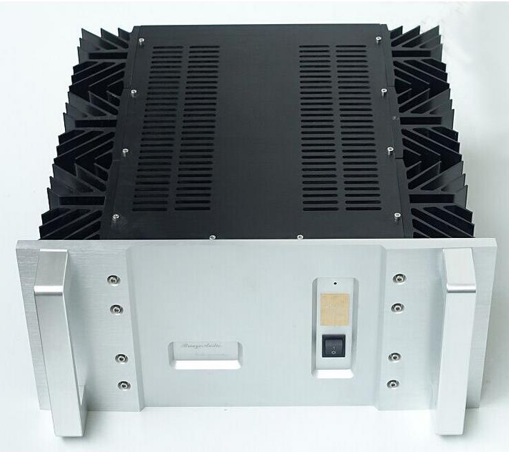 50W class A CNC All Aluminum Power Amplifier Chassis Audio Amp Enclosure BZ4923A High-end DIY Box