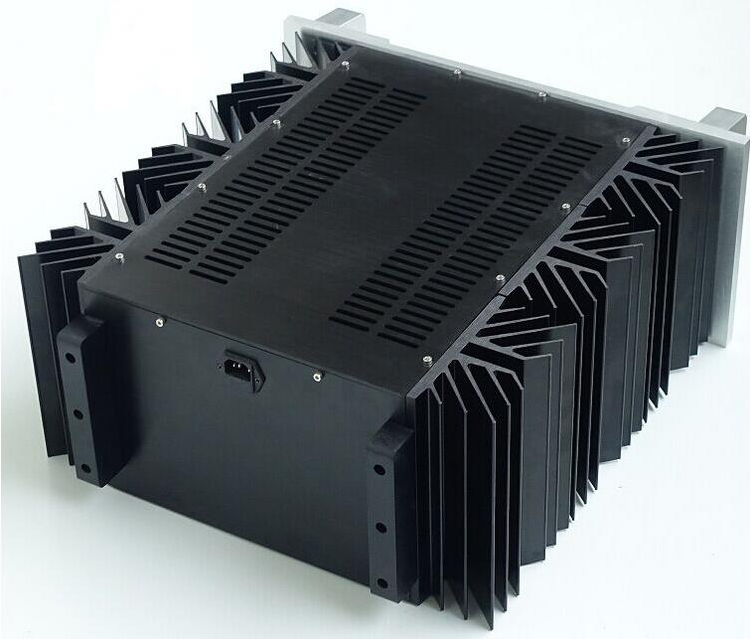 50W class A CNC All Aluminum Power Amplifier Chassis Audio Amp Enclosure BZ4923A High-end DIY Box