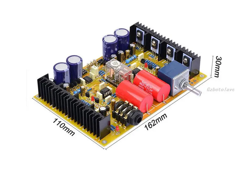 high version HV-1 Headphone Amplifier Board Assembled Headphone Amp Audio DIY kit Base On Beyerdynamic A1