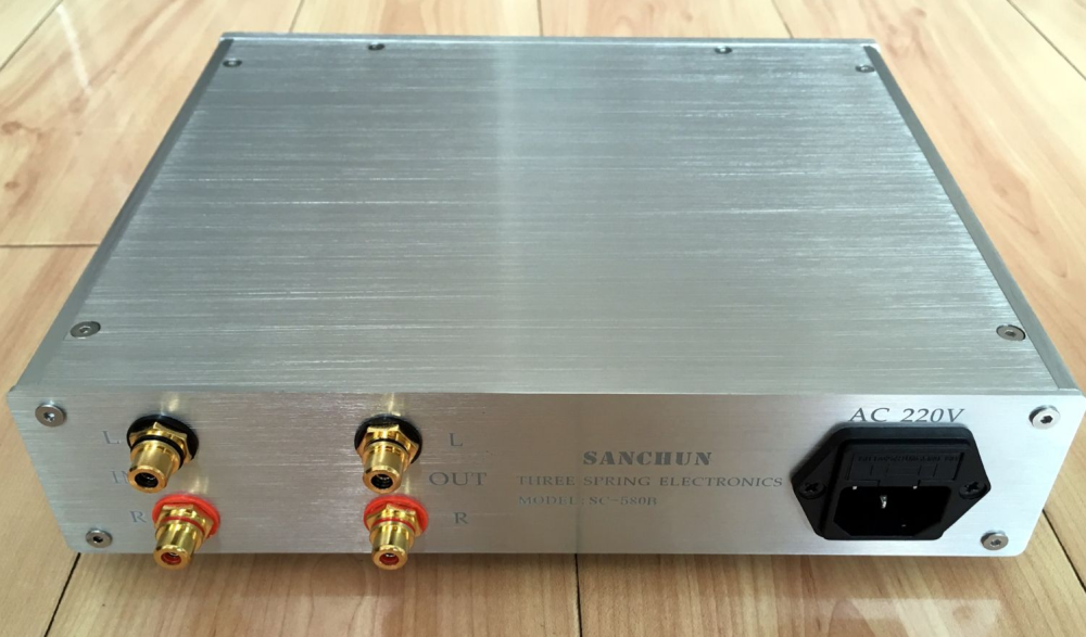 Original JFET Four transistor HIFI DIY Aduio preamplifier Has the charm of electronic tubes