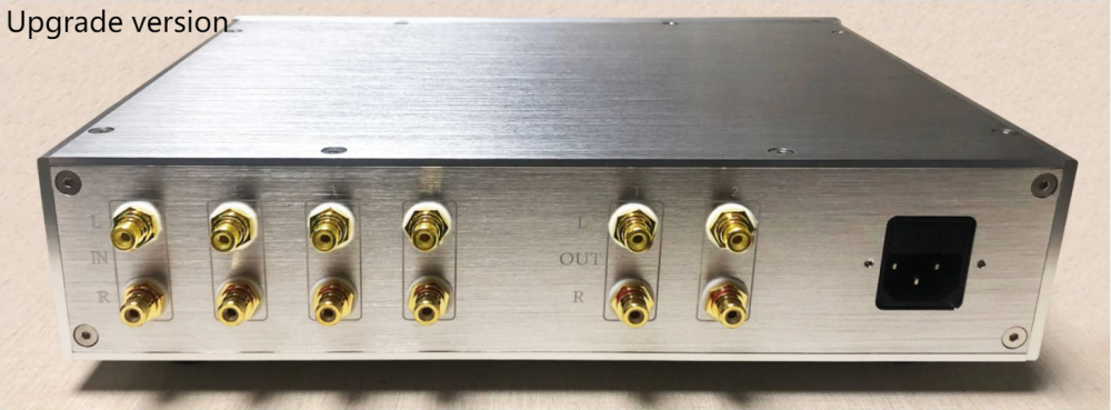 Original JFET Four transistor HIFI DIY Aduio preamplifier Has the charm of electronic tubes