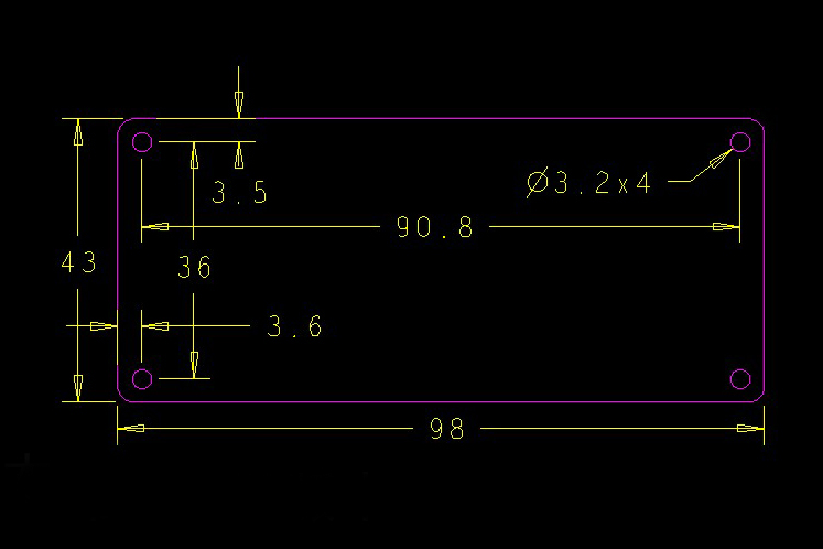 High power 500W D-class mono HIFI digital amplifier finished board