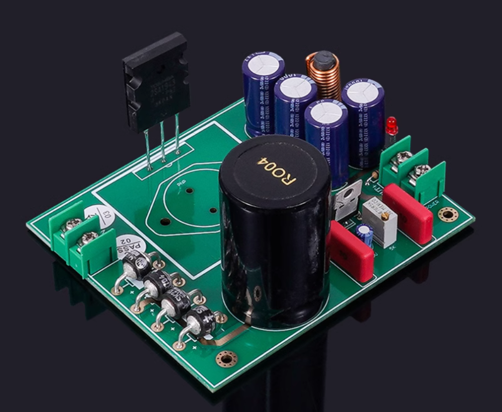 2-10A Linear high current regulated power board with low noise, high stability, and low internal resistance