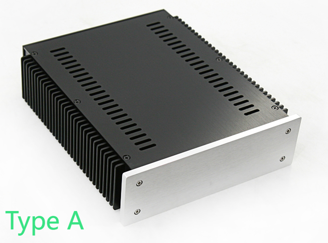 BZ2307 CNC All Aluminum Power Amplifier Chassis Audio Amp Enclosure High-end DIY Box