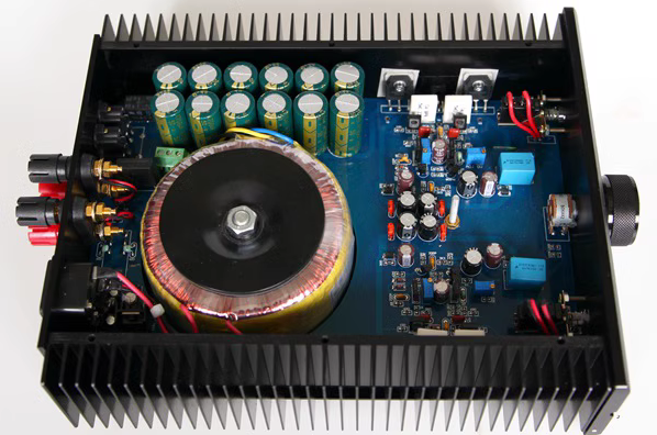 L.Nap140se 80W*2 HIFI stereo power amplifier with upc1237 Horn protection circuit
