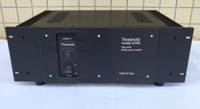 Small S500 Class A full aluminum amplifier chassis HIFI DIY case Audio Amp Enclosure Can install the US Threshold S500 circuit
