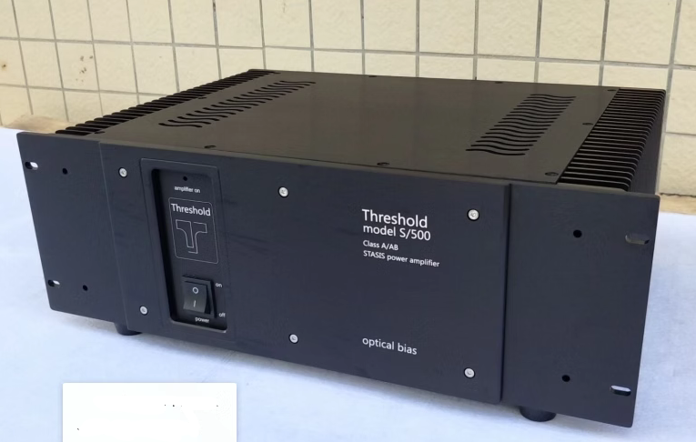 Small S500 Class A full aluminum amplifier chassis HIFI DIY case Audio Amp Enclosure Can install the US Threshold S500 circuit