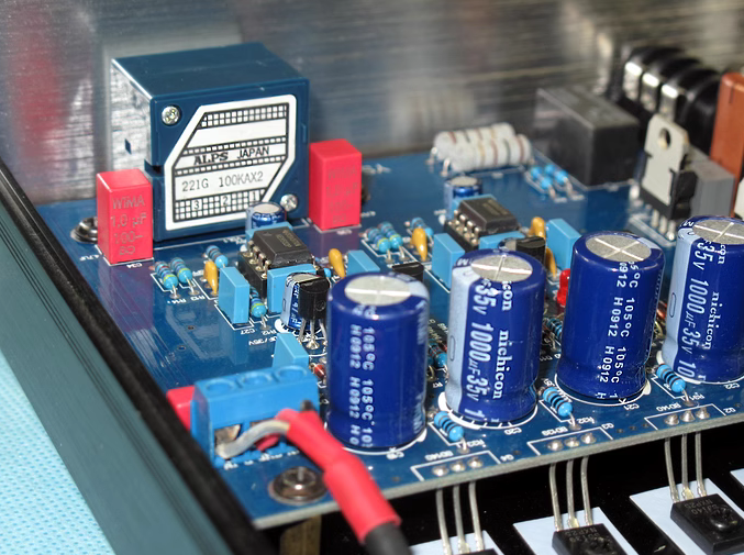 Finished A1 HIFI headphone amplifier Refer to Beyerdynamic A1 circuit