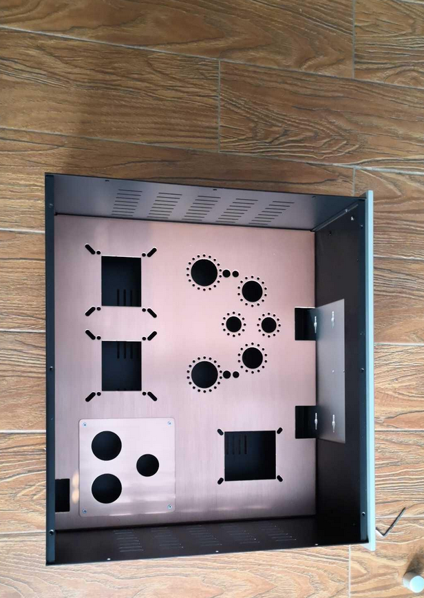 Big space Aluminum panel 300B tube amplifier Chassis Case Box Iron shielded Cabinet for DIY Audio Power Amplifier