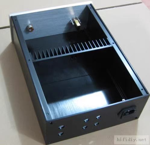 JC229 full aluminum amplifier chassis HIFI DIY case Audio Amp Enclosure with heatsink