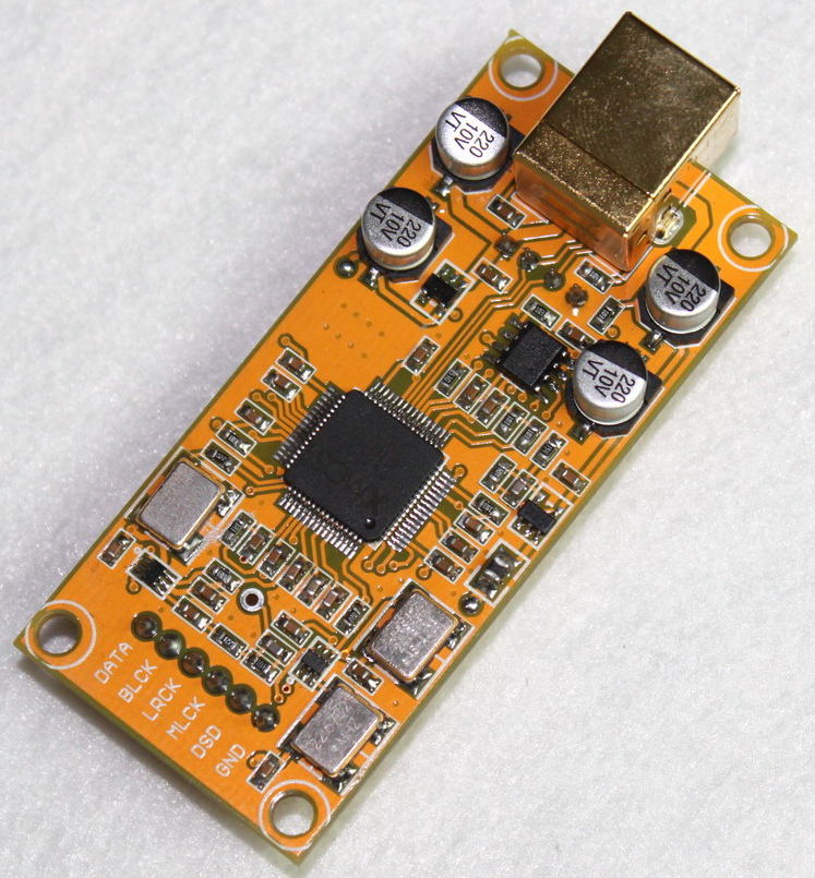 XMOS XU208 DSD USB Decoder Board DAC Card Digital Interface I2S Upgrade Asynchronous Amanero Module For ES9018/28/38 Decoder