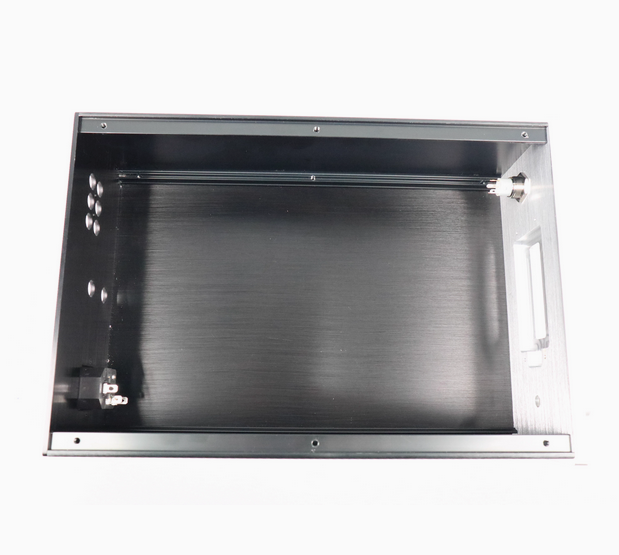 JC229 full aluminum HIFI DIY preamp chassis amplifier case Can install Weiliang F6 remote control preamp circuit