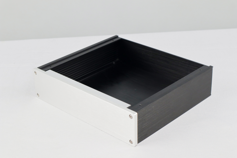 2205 All Aluminum Power Amplifier Housing Audio Amp Chassis DIY Enclosure Equipped with multiple PCB mounting card slots