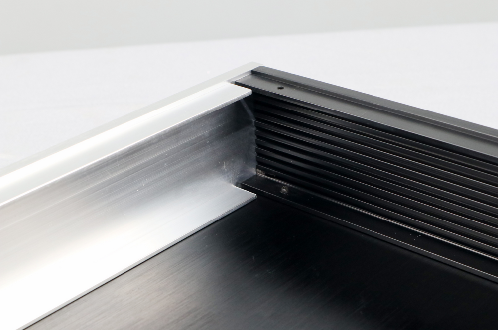 2205 All Aluminum Power Amplifier Housing Audio Amp Chassis DIY Enclosure Equipped with multiple PCB mounting card slots