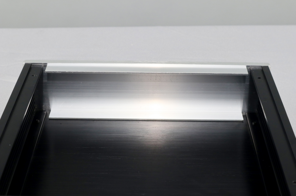 2205 All Aluminum Power Amplifier Housing Audio Amp Chassis DIY Enclosure Equipped with multiple PCB mounting card slots